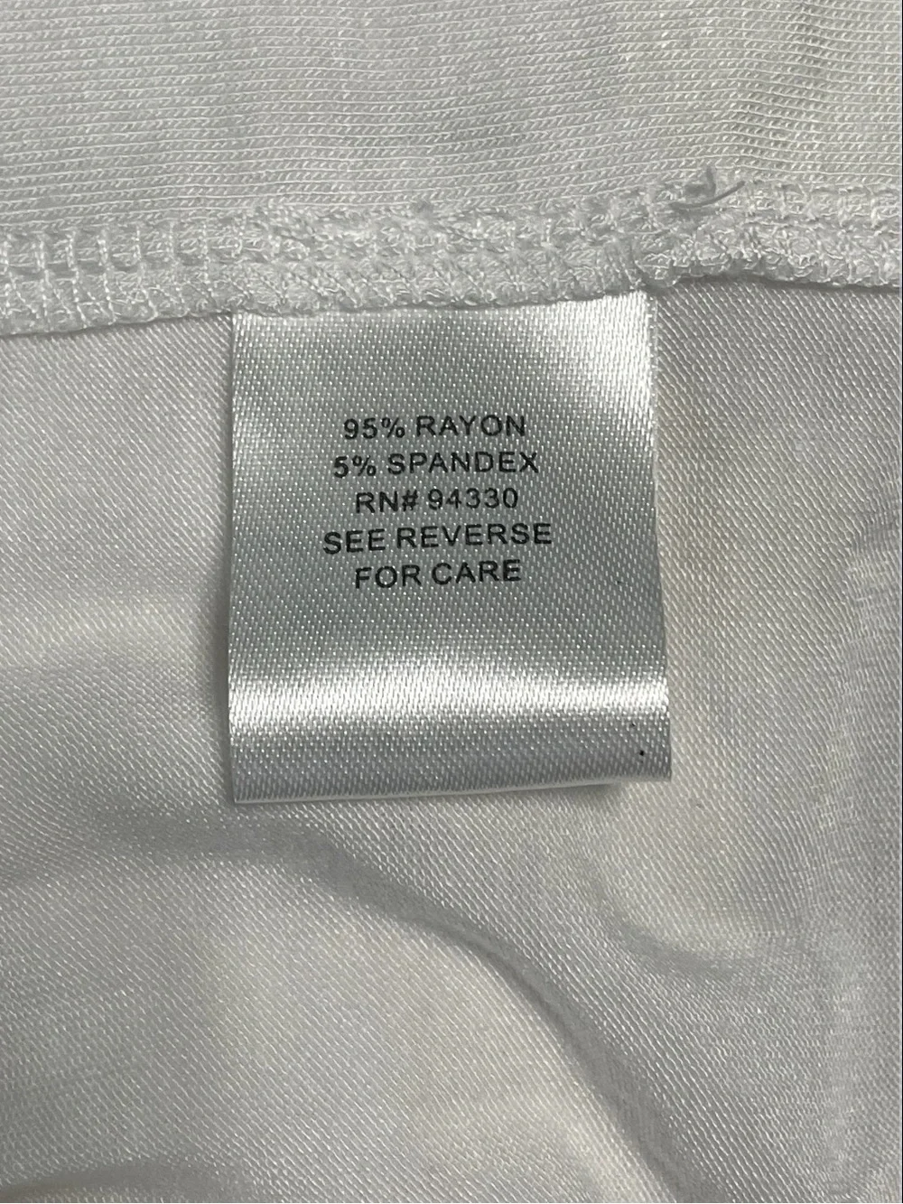 Takeout White Crewneck Swim Suit Cover-Up With Lacing Detail